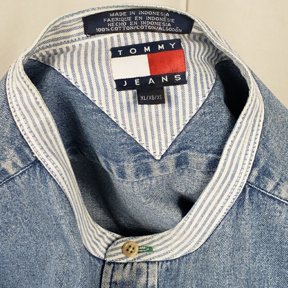 Tommy Hilfiger Vintage No Collar Long Sleeve - Picture 4 of 4